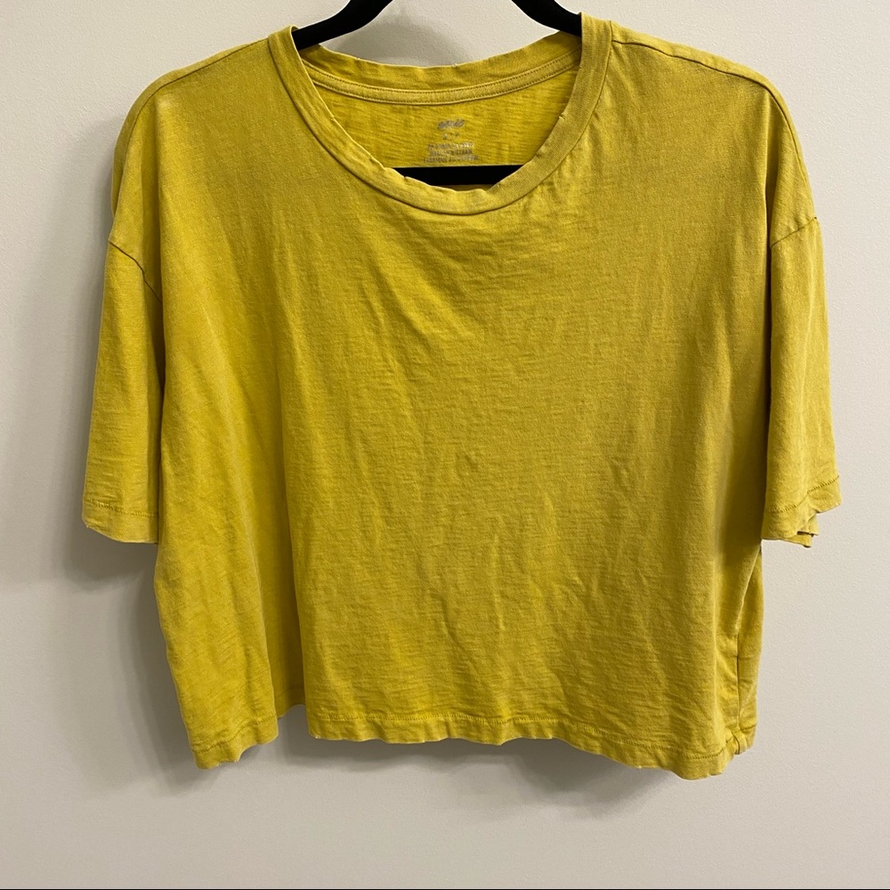 Boxy cropped tee. Aerie size small